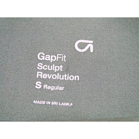 Gapfit Womens Sculpt Revolution High Rise Compression Leggings Green Camo Size S - Picture 3 of 9